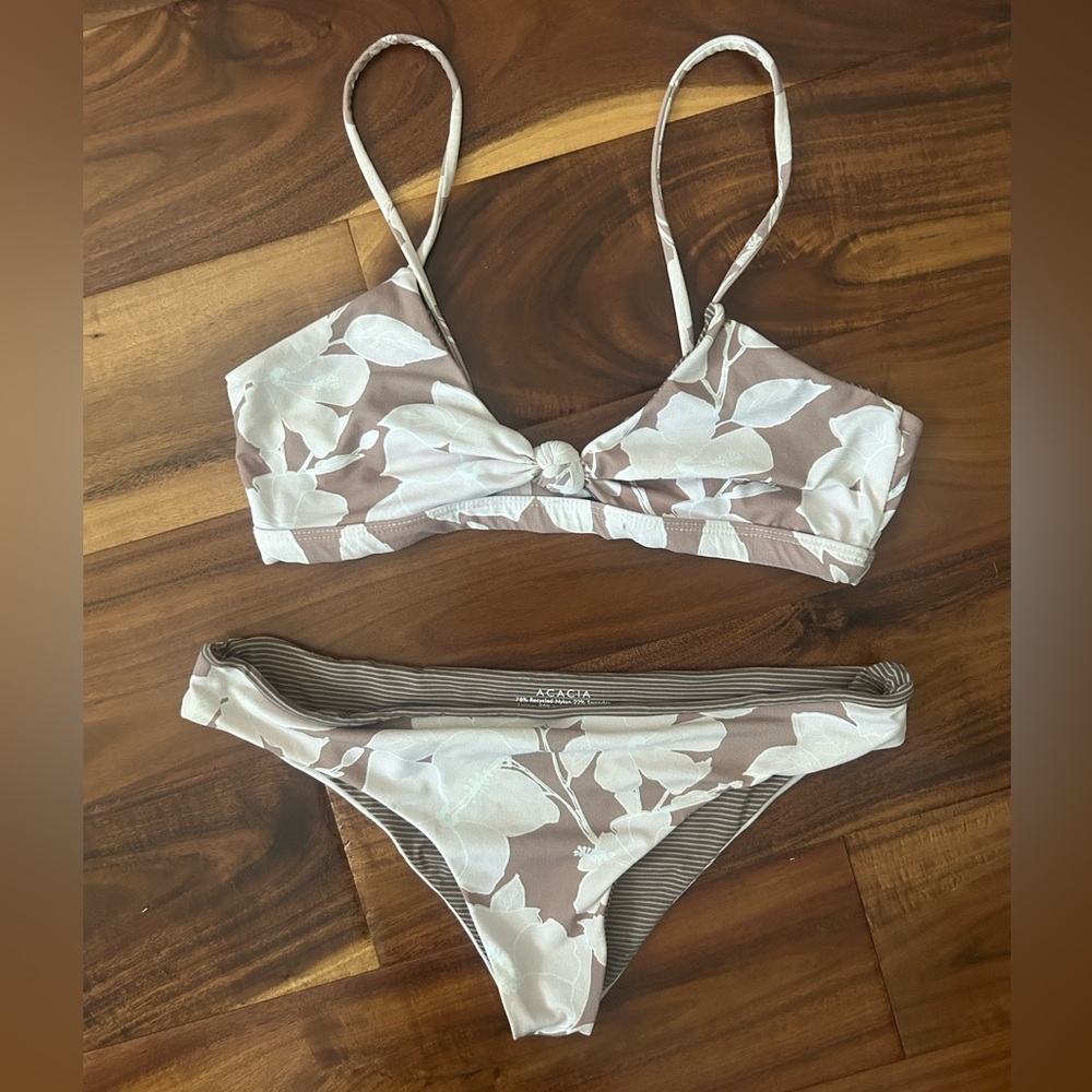 Acacia Swimwear South Pacific bikini set Small